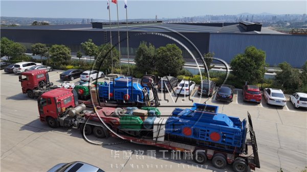 鵝卵石制砂機(jī)發(fā)貨現(xiàn)場